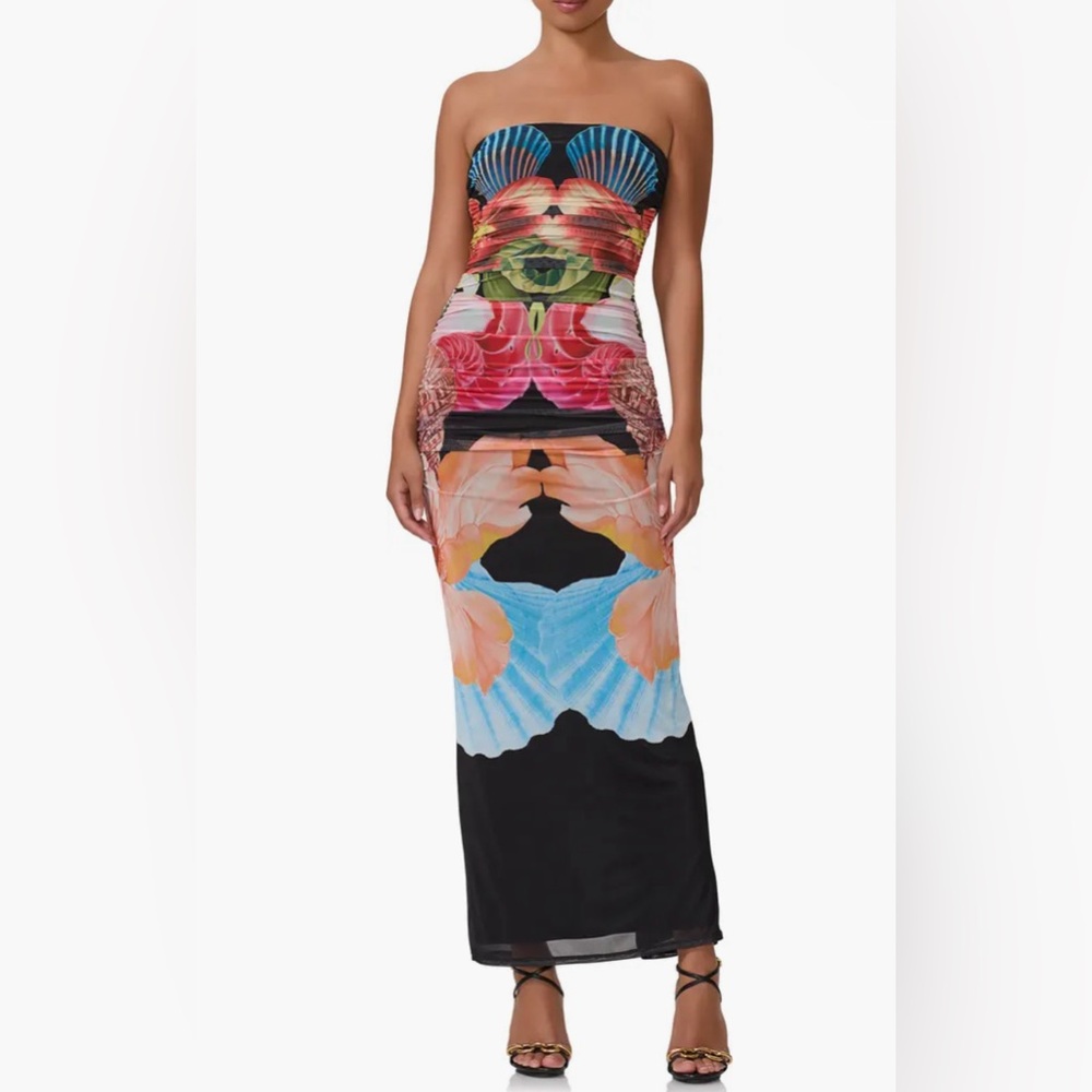AFRM hibiscus dress